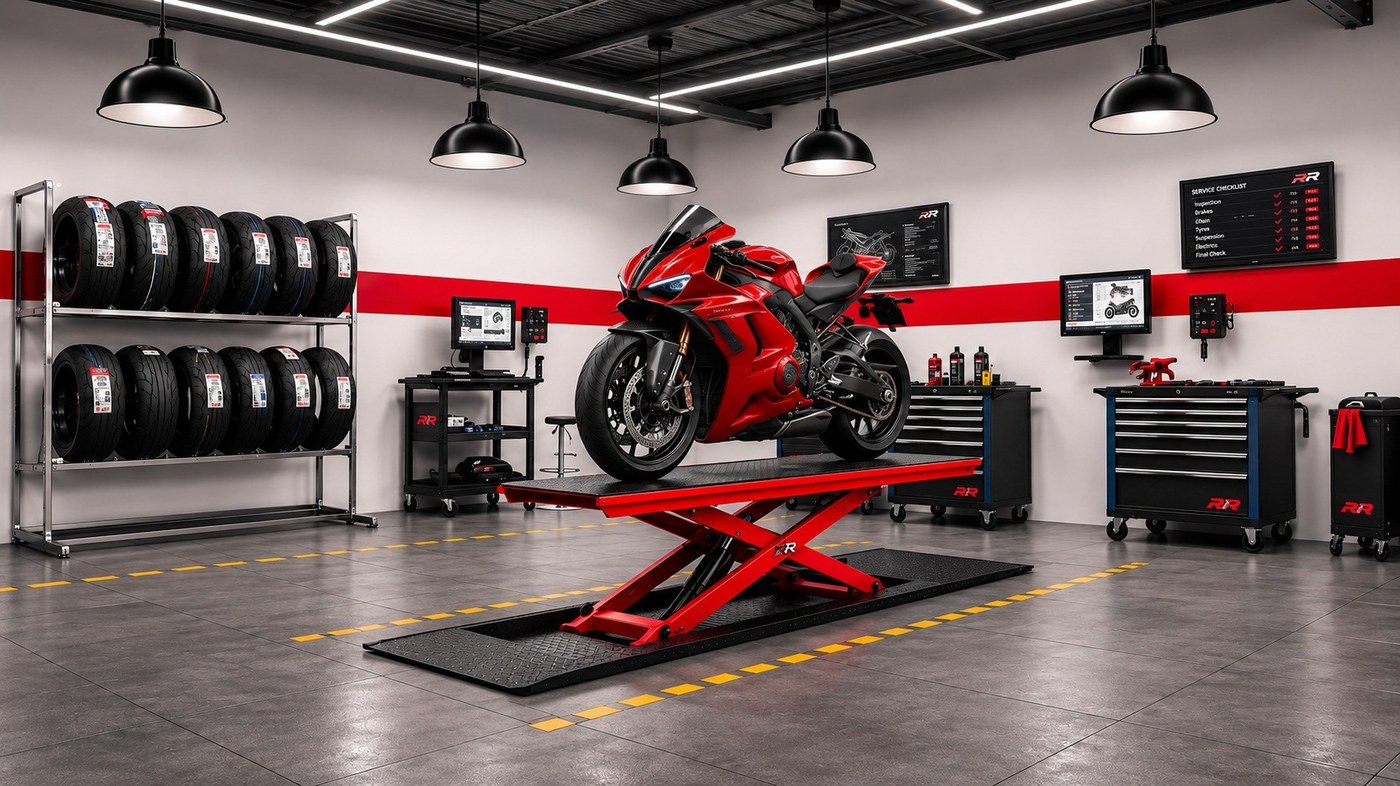 Rev-Restore workshop interior